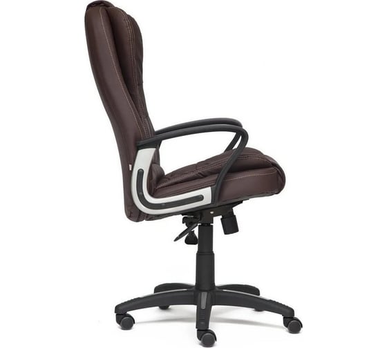 Кресло TetChair BARON кожзам, коричневый/коричневый перфорированный 36-36/36-36/06 9782