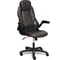 Кресло TetChair BAZUKA кожзам, серый/коричневый, 2TONE/2TONE перф/2TONE 13084 1