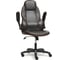 Кресло TetChair BAZUKA кожзам, серый/коричневый, 2TONE/2TONE перф/2TONE 13084 6