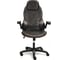 Кресло TetChair BAZUKA кожзам, серый/коричневый, 2TONE/2TONE перф/2TONE 13084 7