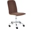 Кресло TetChair RIO флок/кожзам, коричневый/бежевый 6/36-34 14205 1