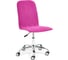 Кресло TetChair RIO флок/кожзам, фиолетовый/белый 138/36-01 15131 1