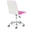 Кресло TetChair RIO флок/кожзам, фиолетовый/белый 138/36-01 15131 5