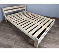 Solarius Кровать Мишка усиленная, из массива сосны, с основанием 200x160 см, габариты 210x170 см mkrovat160