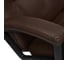 Кресло TetChair MAXIMA Хром кожзам коричневый 36-36 8891 13