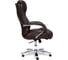 Кресло TetChair MAX кожа/кожзам коричневый кожа коричневая/PU коричневый 12859 3