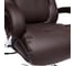 Кресло TetChair MAX кожа/кожзам коричневый кожа коричневая/PU коричневый 12859 6