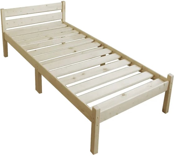 Сосновая кровать Solarius Классика Компакт 70x190 см kompakt70-190 1