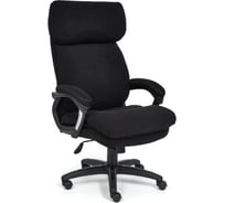 Кресло TetChair DUKE флок/ткань черный/черный 35/TW-11 14040