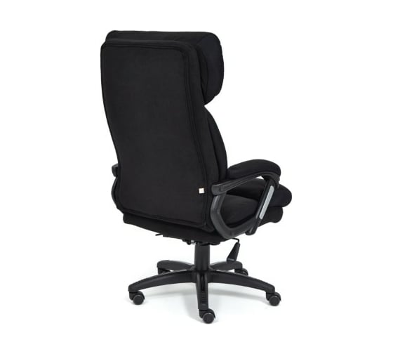 Кресло TetChair DUKE флок/ткань черный/черный 35/TW-11 14040