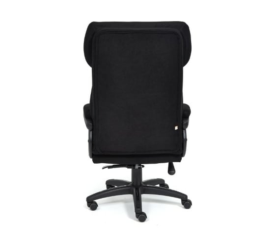 Кресло TetChair DUKE флок/ткань черный/черный 35/TW-11 14040