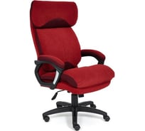 Кресло TetChair DUKE флок/ткань бордо/бордо 10/TW-13 14041