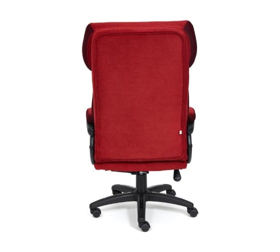 Кресло TetChair DUKE флок/ткань бордо/бордо 10/TW-13 14041