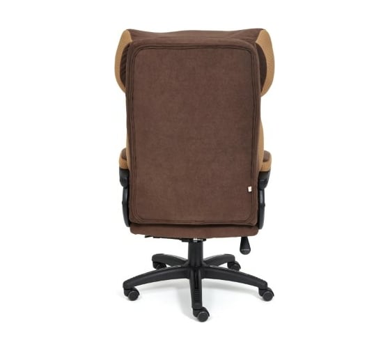 Кресло TetChair DUKE флок/ткань коричневый/бронза 6/TW-21 14043
