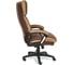 Кресло TetChair DUKE флок/ткань коричневый/бронза 6/TW-21 14043 6