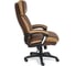 Кресло TetChair DUKE флок/ткань коричневый/бронза 6/TW-21 14043 7
