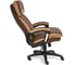 Кресло TetChair DUKE флок/ткань коричневый/бронза 6/TW-21 14043 9