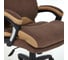 Кресло TetChair DUKE флок/ткань коричневый/бронза 6/TW-21 14043 12