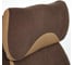 Кресло TetChair DUKE флок/ткань коричневый/бронза 6/TW-21 14043 13