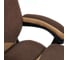 Кресло TetChair DUKE флок/ткань коричневый/бронза 6/TW-21 14043 14