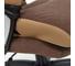 Кресло TetChair DUKE флок/ткань коричневый/бронза 6/TW-21 14043 16