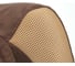 Кресло TetChair DUKE флок/ткань коричневый/бронза 6/TW-21 14043 20