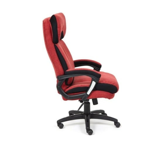Кресло TetChair DUKE ткань красный/черный MJ190-11/TW-11 14220