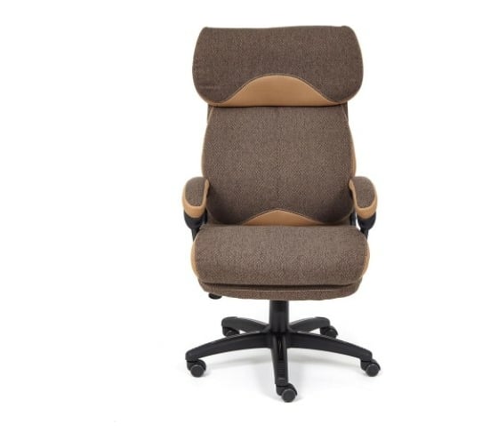 Кресло TetChair DUKE ткань коричневый/бронзовый MJ190-7/TW-21 14184
