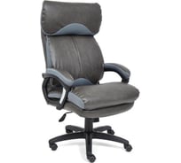 Кресло TetChair DUKE кожзам/ткань черный/серый 4321/TW-12 14126
