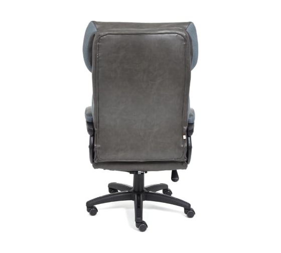 Кресло TetChair DUKE кожзам/ткань черный/серый 4321/TW-12 14126