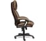 Кресло TetChair DUKE кожзам/ткань коричневый/бронза 36-36/21 12905 8