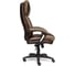 Кресло TetChair DUKE кожзам/ткань коричневый/бронза 36-36/21 12905 10