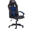 Кресло TetChair DRIVER кожзам/ткань черный/синий 36-6/10 10359 1