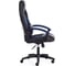 Кресло TetChair DRIVER кожзам/ткань черный/синий 36-6/10 10359 2