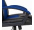 Кресло TetChair DRIVER кожзам/ткань черный/синий 36-6/10 10359 10