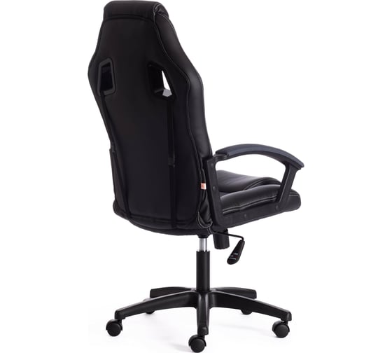 Кресло TetChair DRIVER кожзам/ткань черный/серый 36-6/12 10372