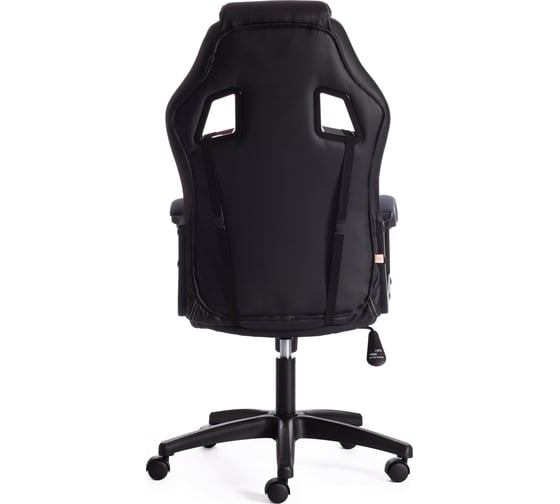 Кресло TetChair DRIVER кожзам/ткань черный/серый 36-6/12 10372