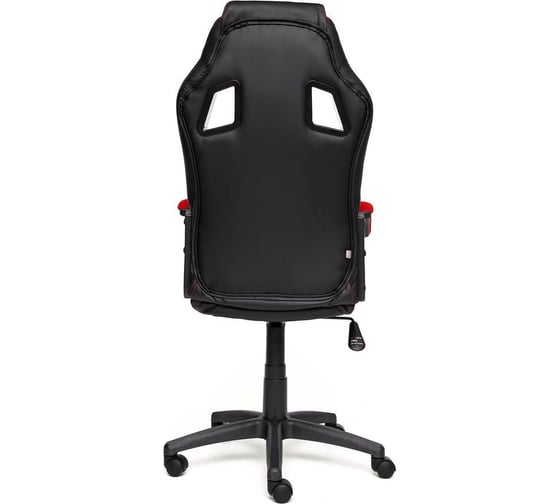 Кресло TetChair DRIVER кожзам/ткань черный/красный 36-6/08 10371