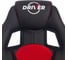 Кресло TetChair DRIVER кожзам/ткань черный/красный 36-6/08 10371 7
