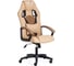 Кресло TetChair DRIVER кожзам/ткань бежевый/бронзозый 36-34/21 10582 1