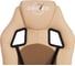 Кресло TetChair DRIVER кожзам/ткань бежевый/бронзозый 36-34/21 10582 6