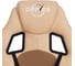 Кресло TetChair DRIVER кожзам/ткань бежевый/бронзозый 36-34/21 10582 7
