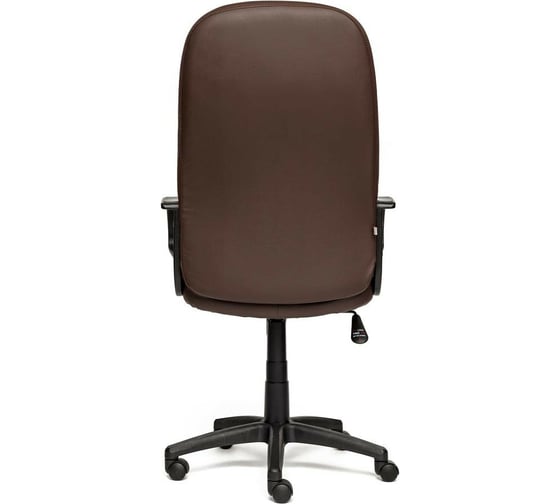 Кресло TetChair DEVON кожзам коричневый/коричневый перфорированный 36-36/36-36/06 9737