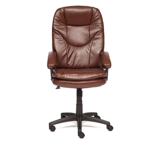 Кресло TetChair COMFORT кожзам коричневый 2 TONE 8447 1