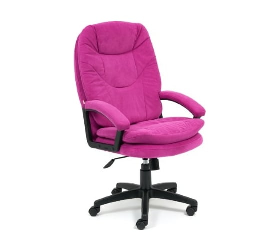 Кресло TetChair COMFORT LT флок фиолетовый 138 15132