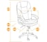 Кресло TetChair COMFORT LT флок фиолетовый 138 15132 13