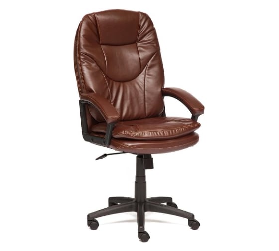 Кресло TetChair COMFORT LT кожзам коричневый 2 TONE 12185