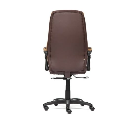 Кресло TetChair CAMBRIDGE кожзам/ткань коричневый/бронзовый 36-36/21 11822