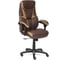 Кресло TetChair CAMBRIDGE кожзам/ткань коричневый/бронзовый 36-36/21 11822 1
