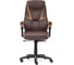 Кресло TetChair CAMBRIDGE кожзам/ткань коричневый/бронзовый 36-36/21 11822 3
